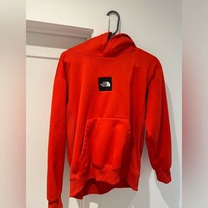 North face red sweater